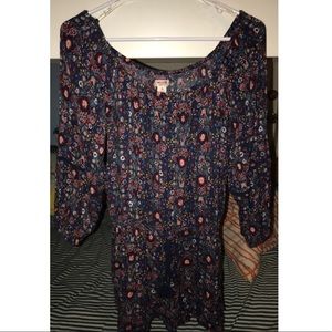 Bohemian Off the Shoulder Romper